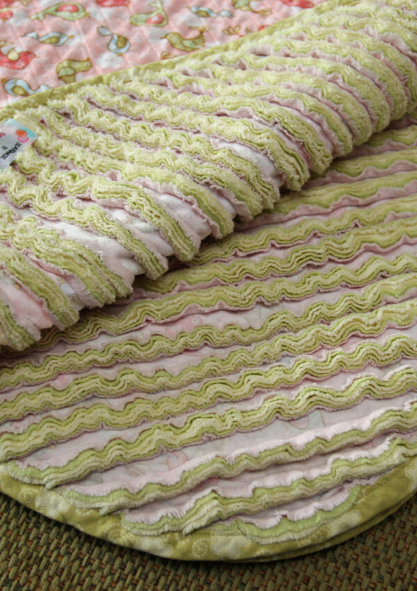 Faux Chenille Baby Blanket