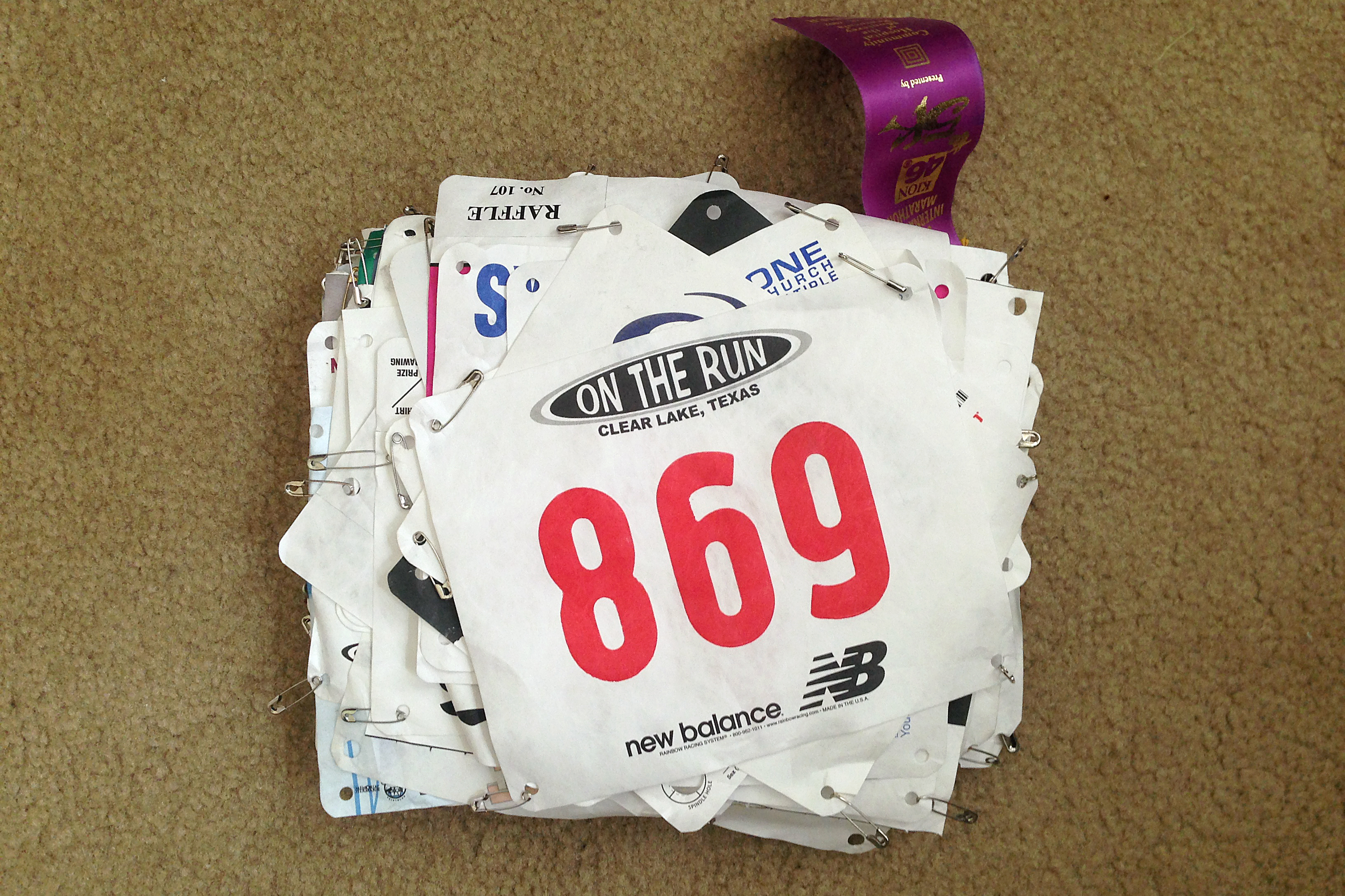 What Do You Do with Race Bibs?
