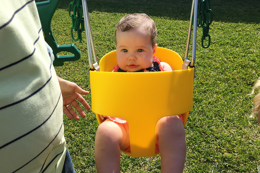 Charlotte in a Swing / Saroy