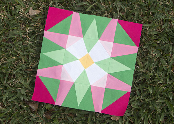 Barn Quilt Block of the Month – Dogwood Star