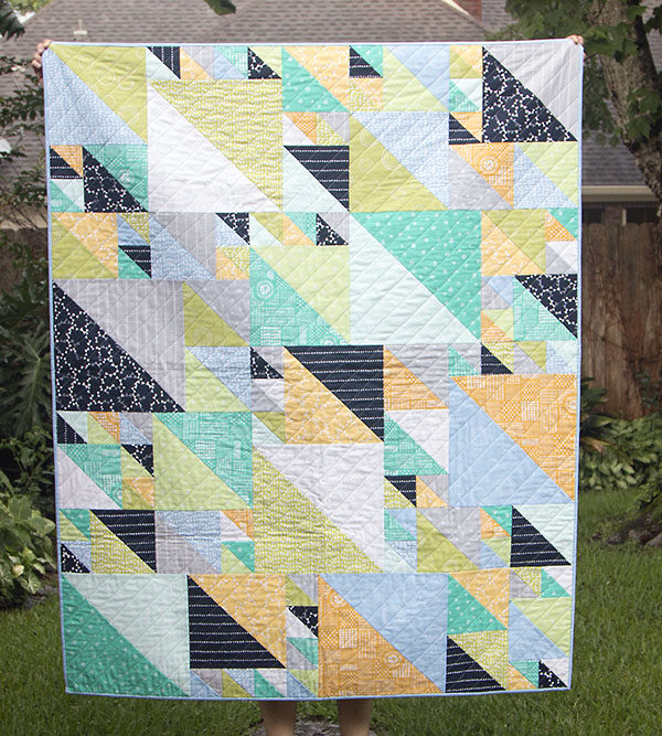 Triangles at Play Quilt