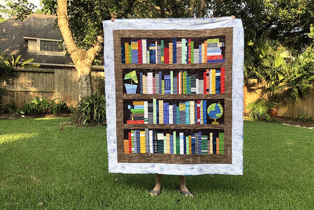 Personal Library Quilt