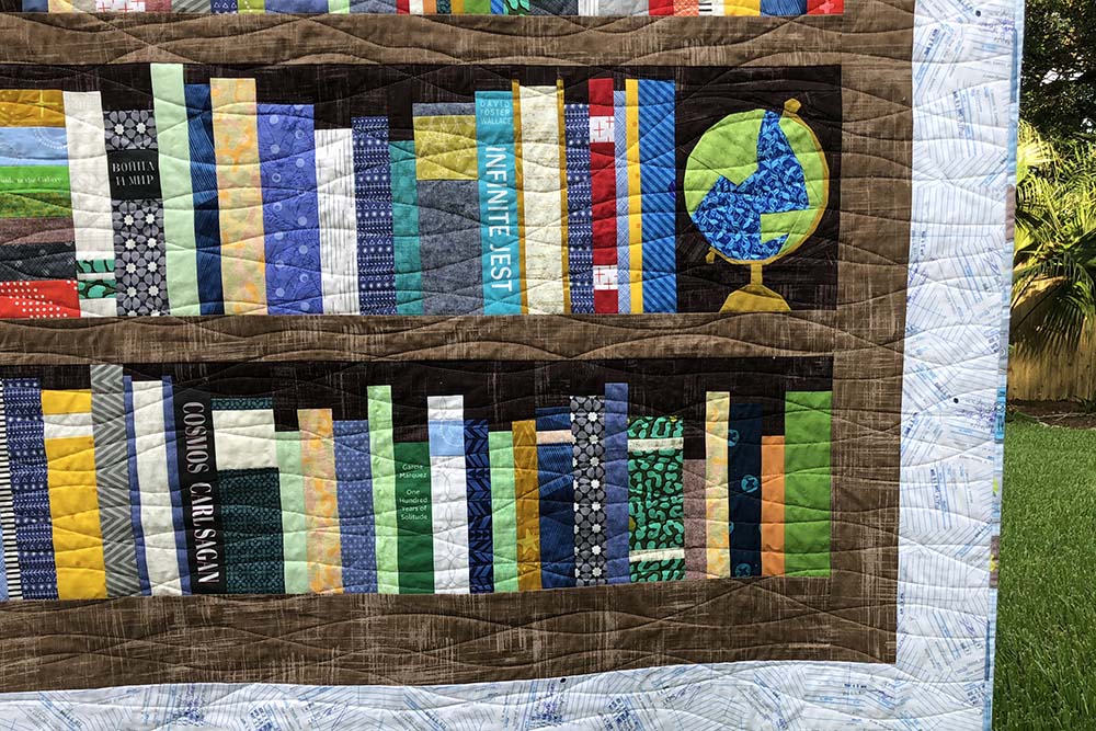 Personal Library Quilt