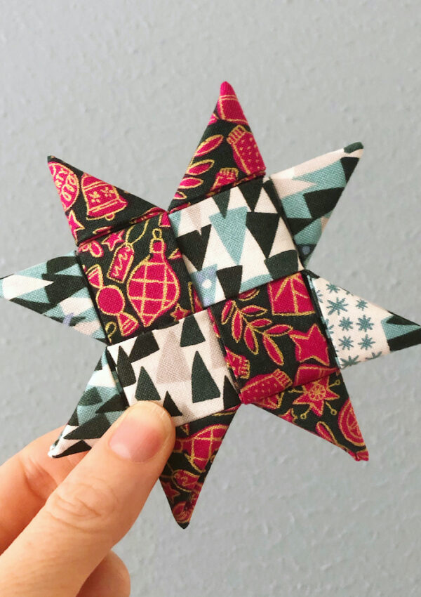 Fabric Stars & Kid Ornaments