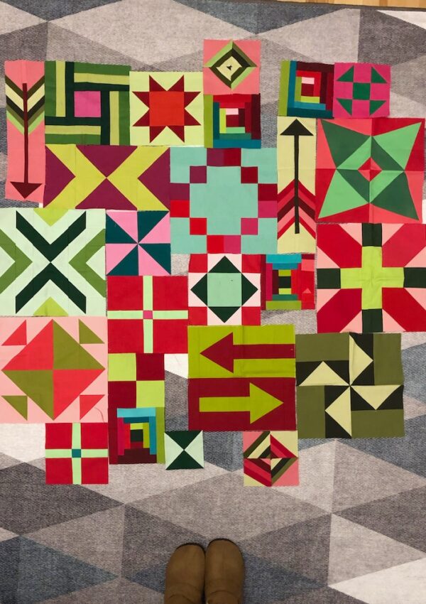 Starting my “Not Christmas” Quilt