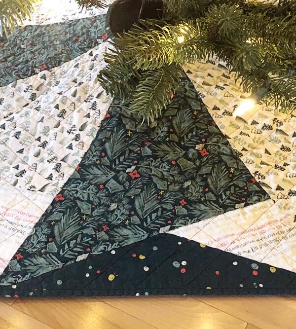 Another Spinning Star Tree Skirt