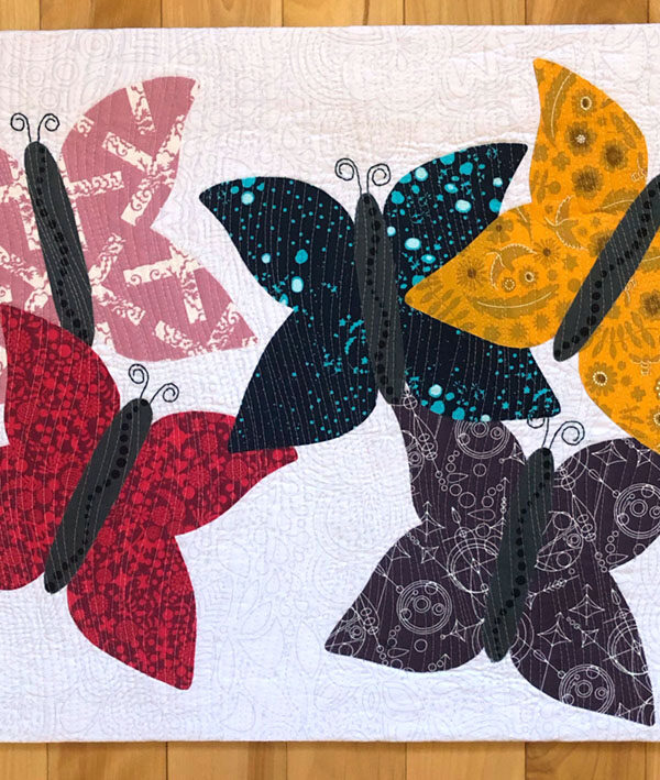 ForeBatten Butterfly Mini Quilt