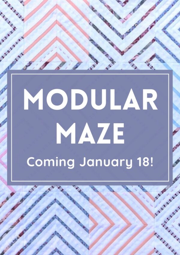 Modular Maze Coming Next Monday!