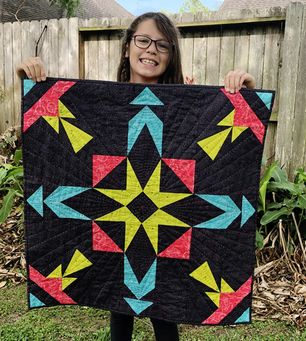 Harmony Hand-Pieced (!) Quilt