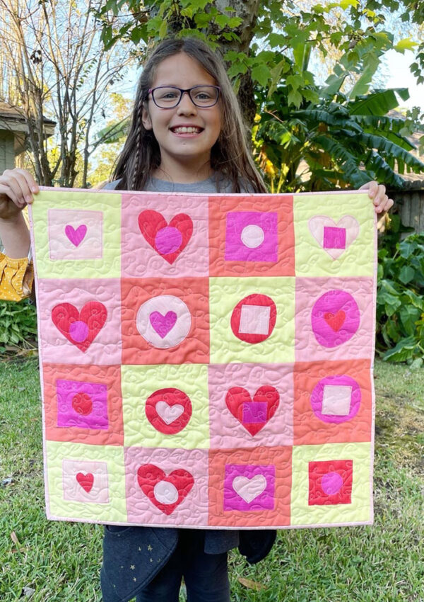 Checker Shapes – Emma’s Quilt