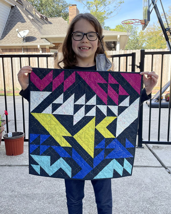 Embrace the Chaos Mini Quilt