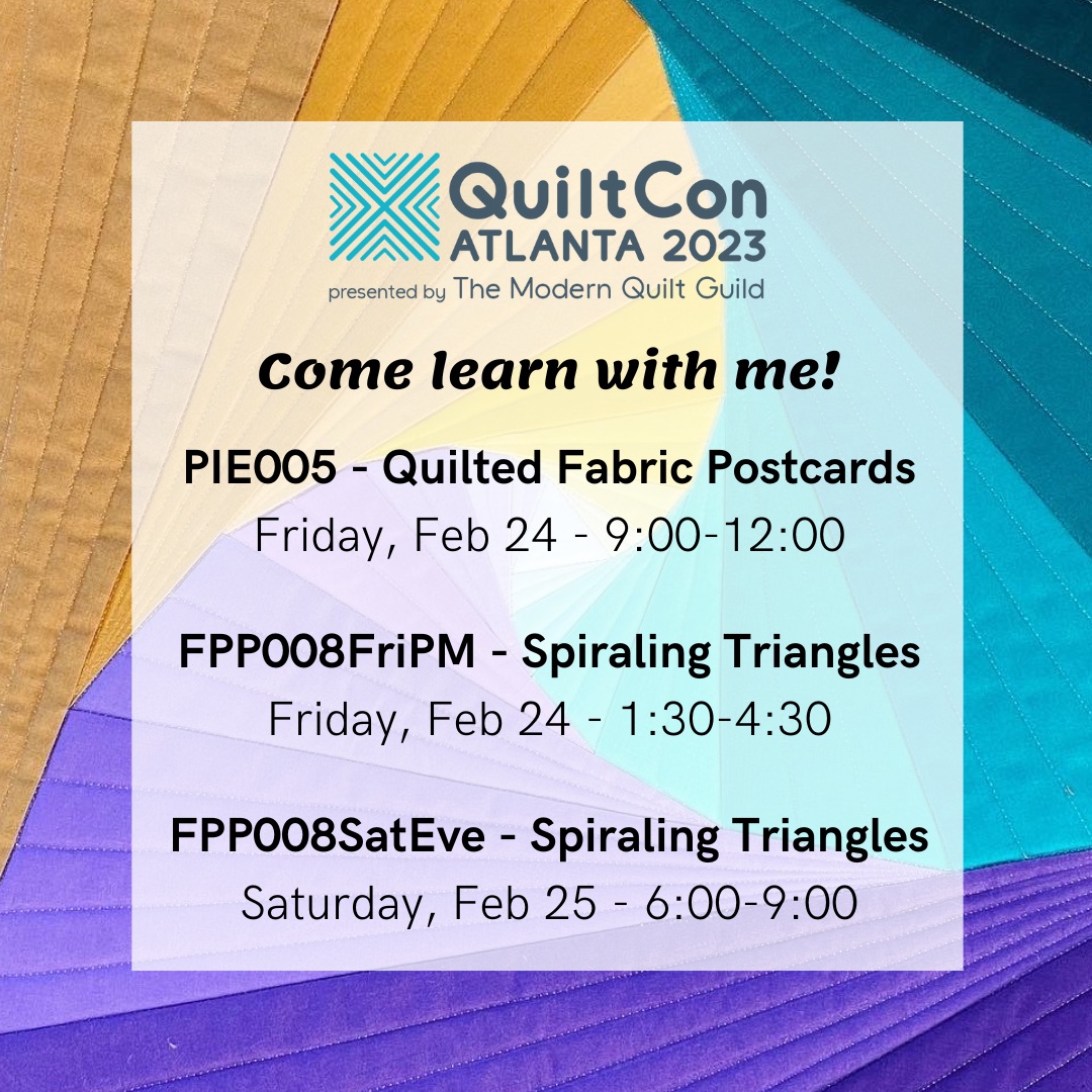 Join Me at QuiltCon 2024!