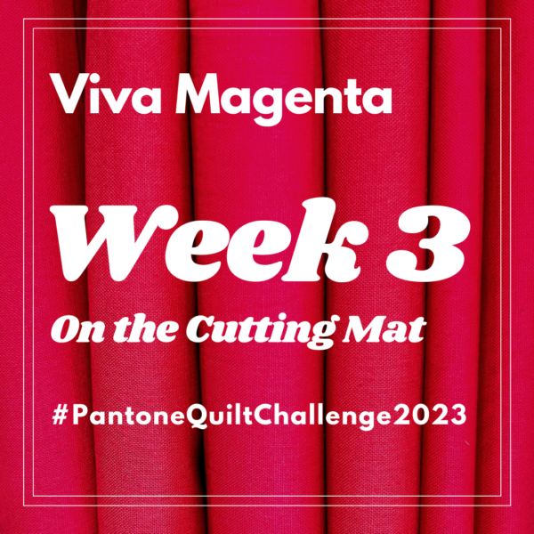 Pantone Quilt Challenge – Week 3