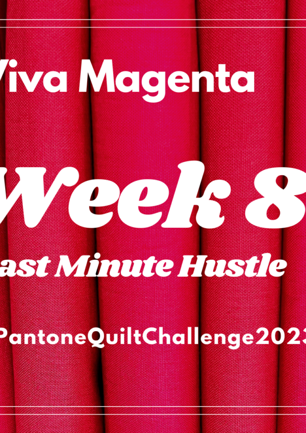 Pantone Quilt Challenge – Final Week!