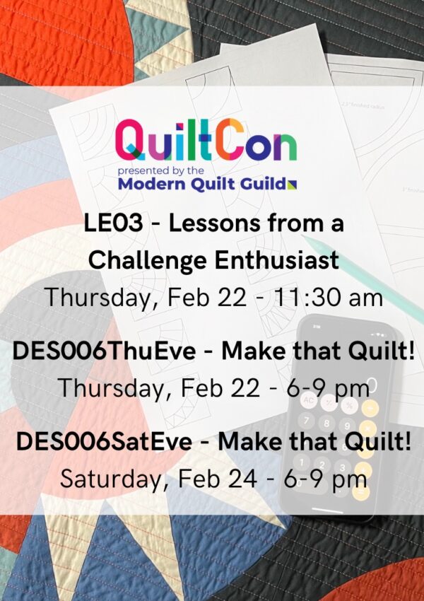 Join Me at QuiltCon 2024!