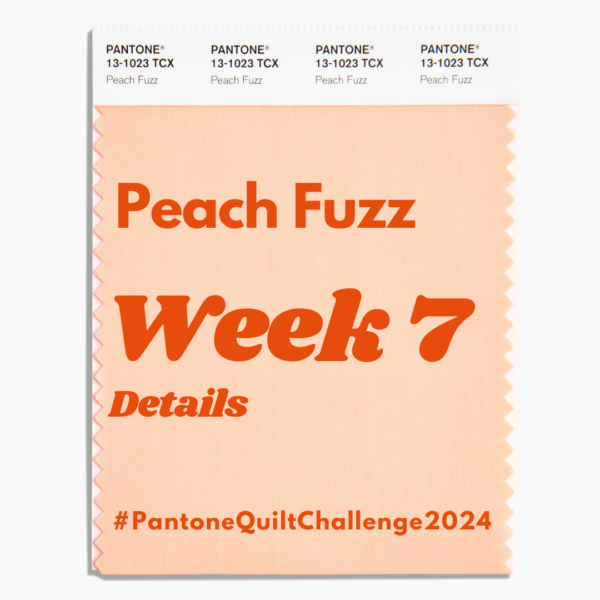 Pantone Quilt Challenge – Week 7