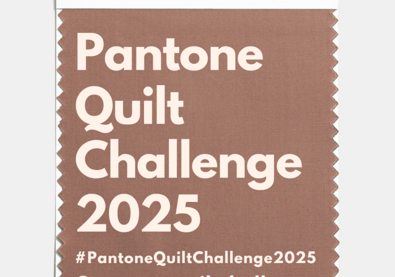 Announcing the 2025 Pantone Quilt Challenge!