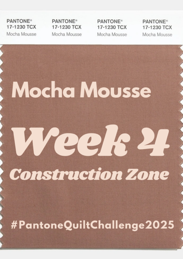 Pantone Quilt Challenge – Week 4