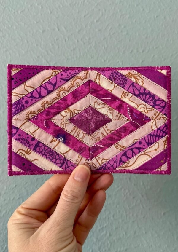 March 2026 Postcard Pattern