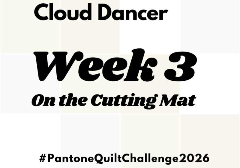 Pantone Quilt Challenge 2026 – Week 3