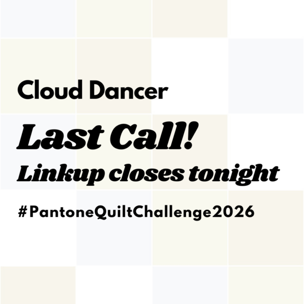 Pantone Quilt Challenge 2026 – Last Call!